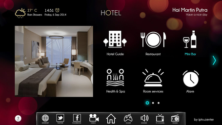 Aptavis Smart IPTV Dashboard Theme Variation 5