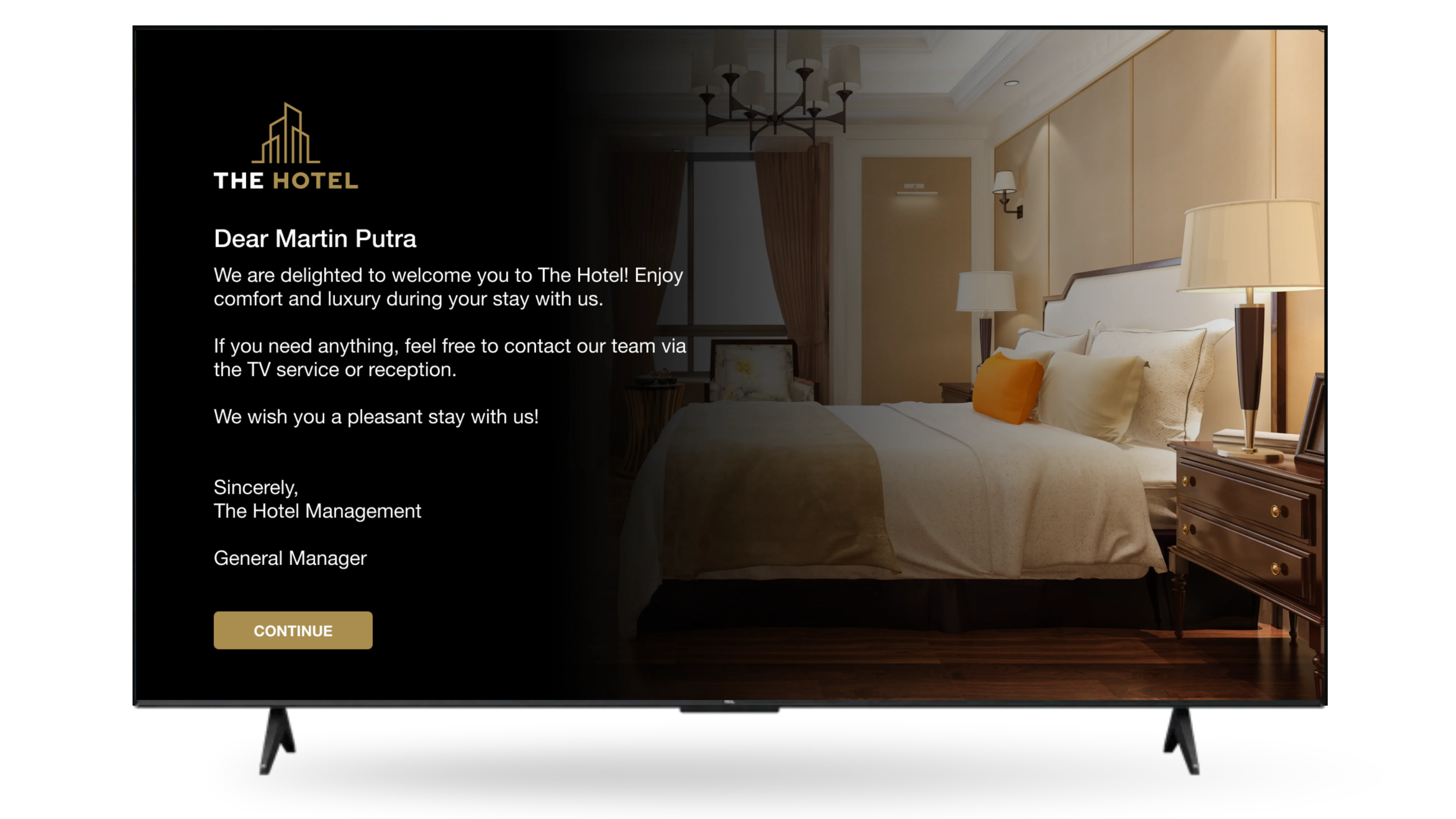 More Than Just a TV - Guest Experience